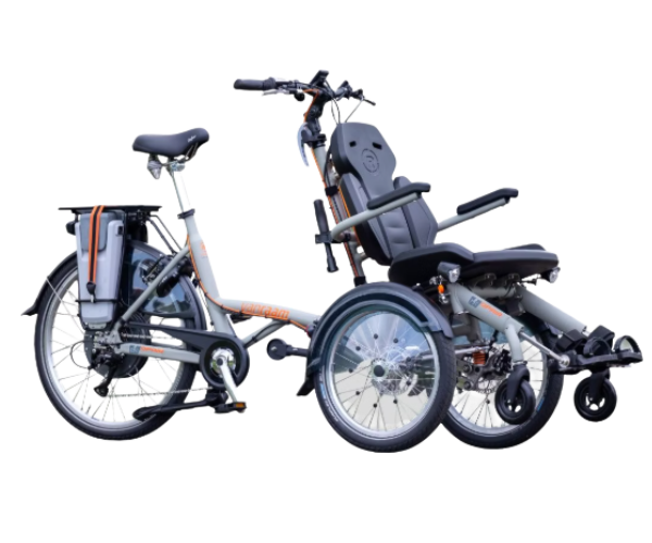 Opair bicicleta adaptada . Diversidad Funcional . Movilidad Reducida Alquiler de Bicicleta Adaptada .